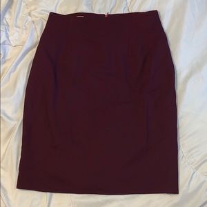 EUC Jones New York Maroon Dress Skirt